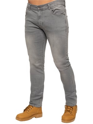 Enzo Herren Slim Stretch Denim Jeans